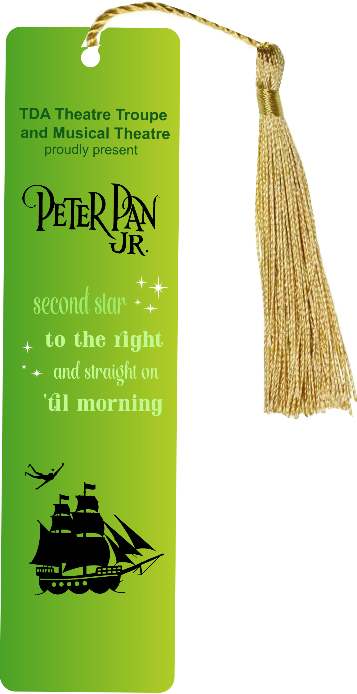 Peter Pan Bookmark