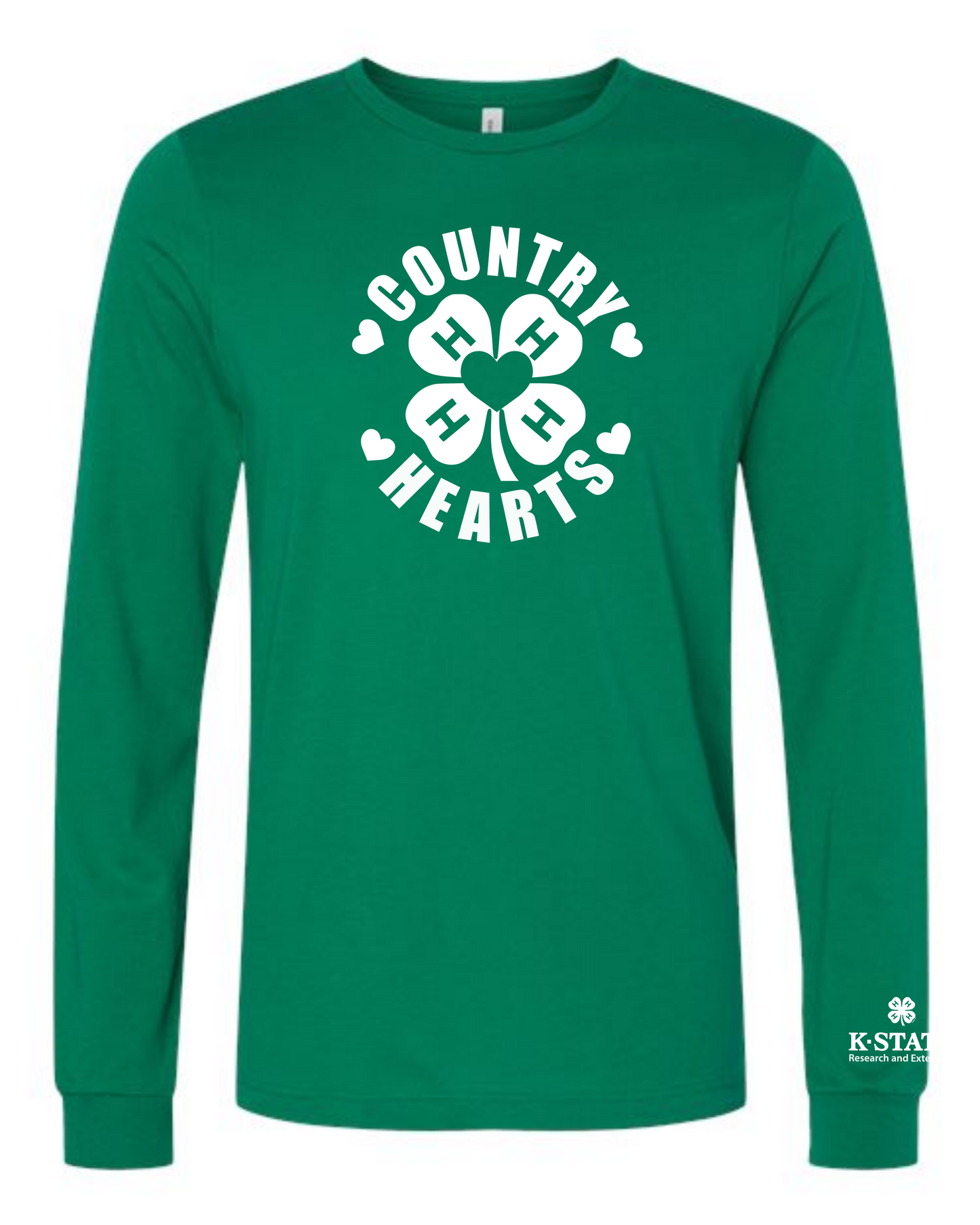 Country Hearts Long Sleeve Shirt