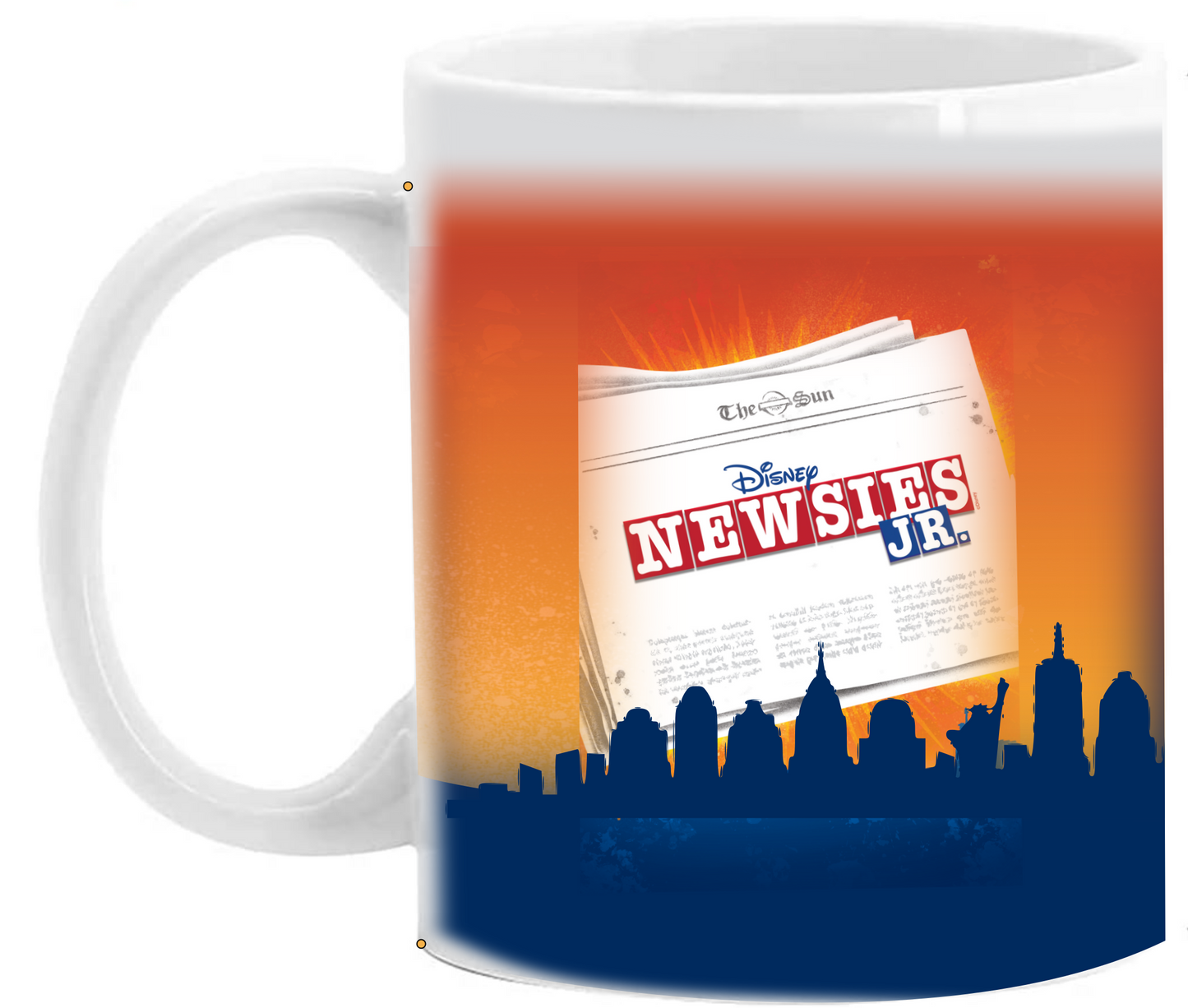 Newsies coffee mug