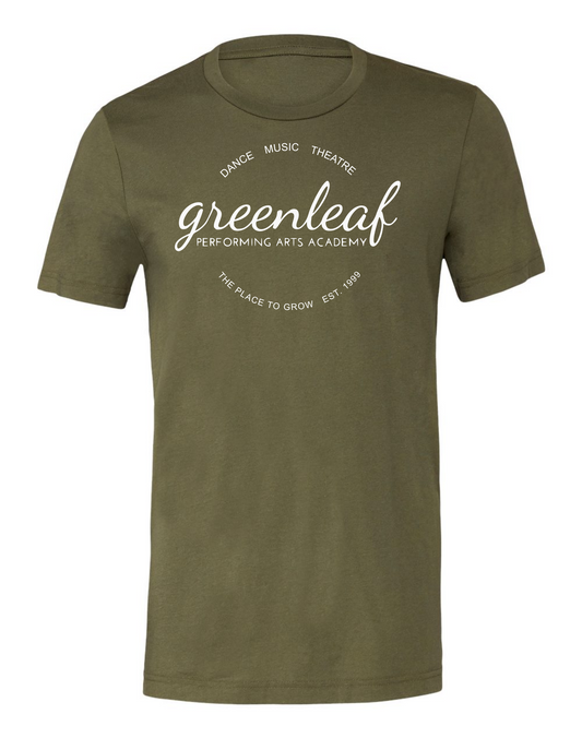 Greenleaf Performing Arts green Long and Short sleeve Tshirt