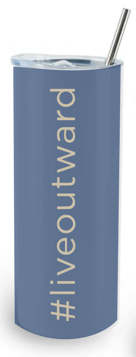 Live Outward 20 oz tumbler