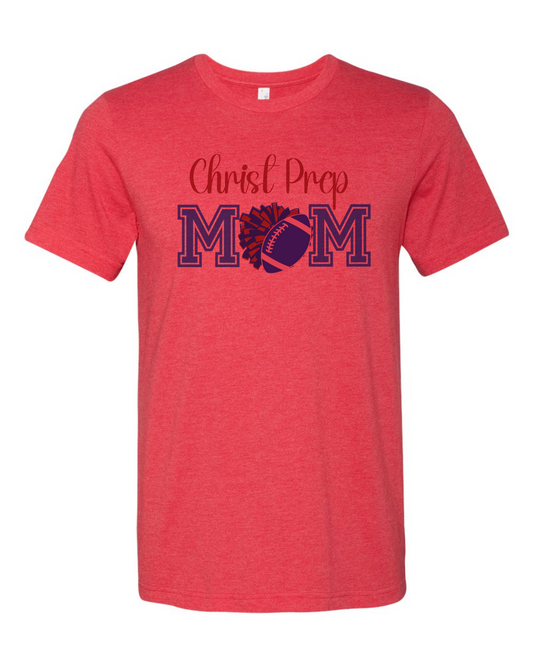 Christ Prep Cheer and Football Mom vintage style- Unisex shirt
