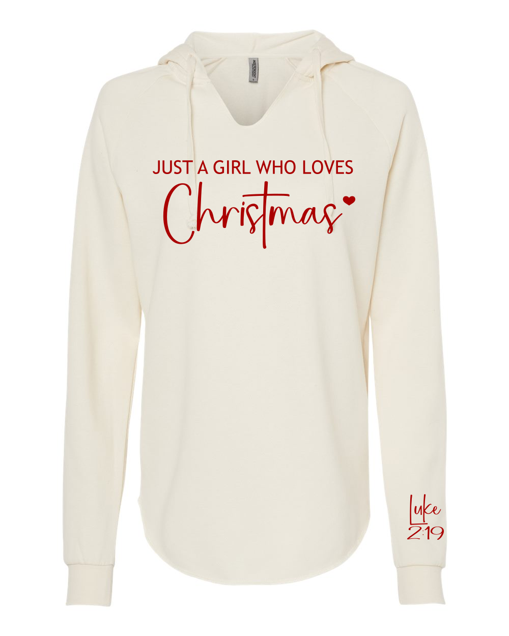 Love Christmas Hooded sweatshirt