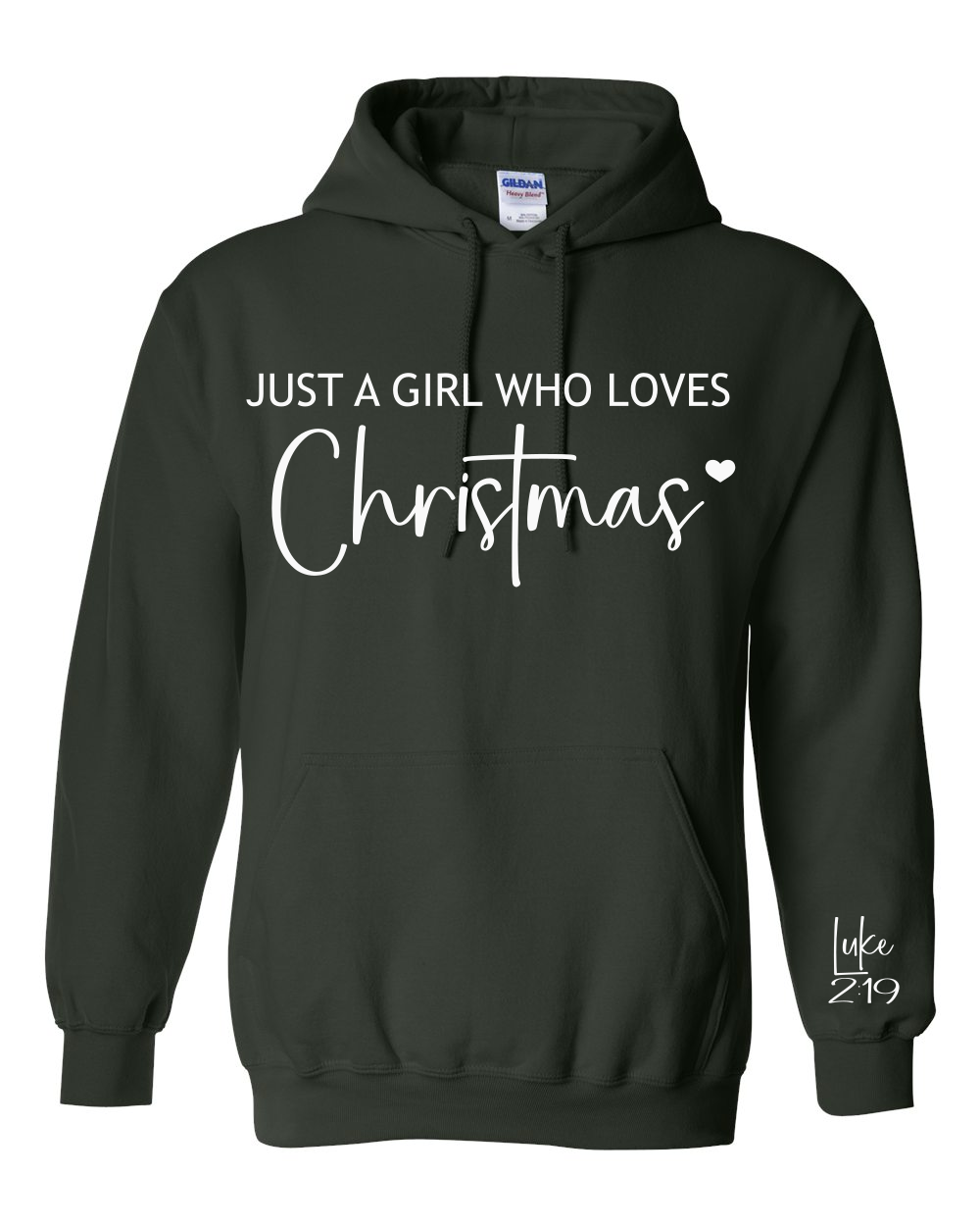 Love Christmas Hooded sweatshirt