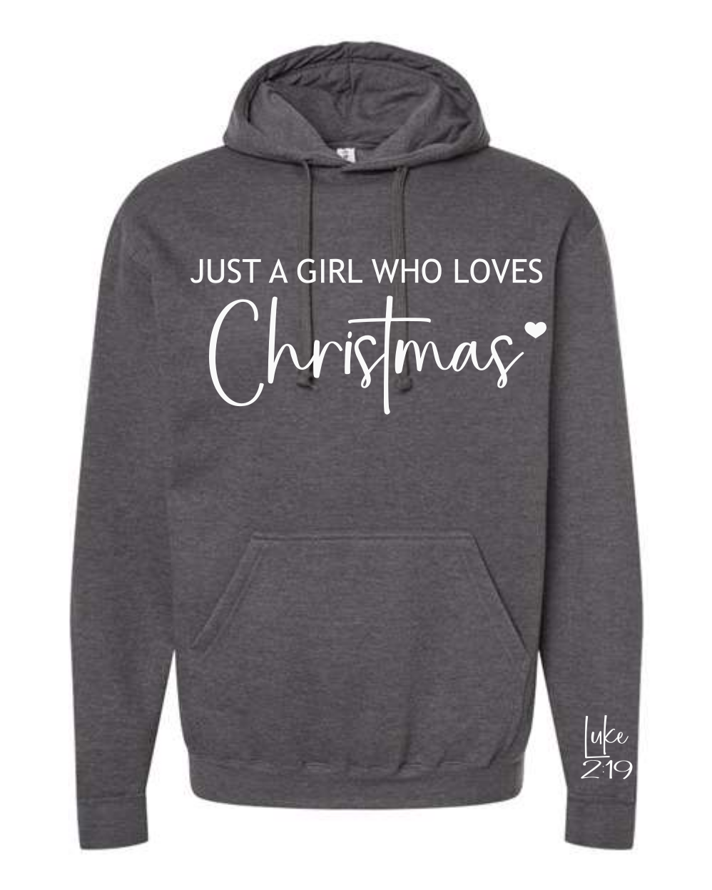 Love Christmas Hooded sweatshirt