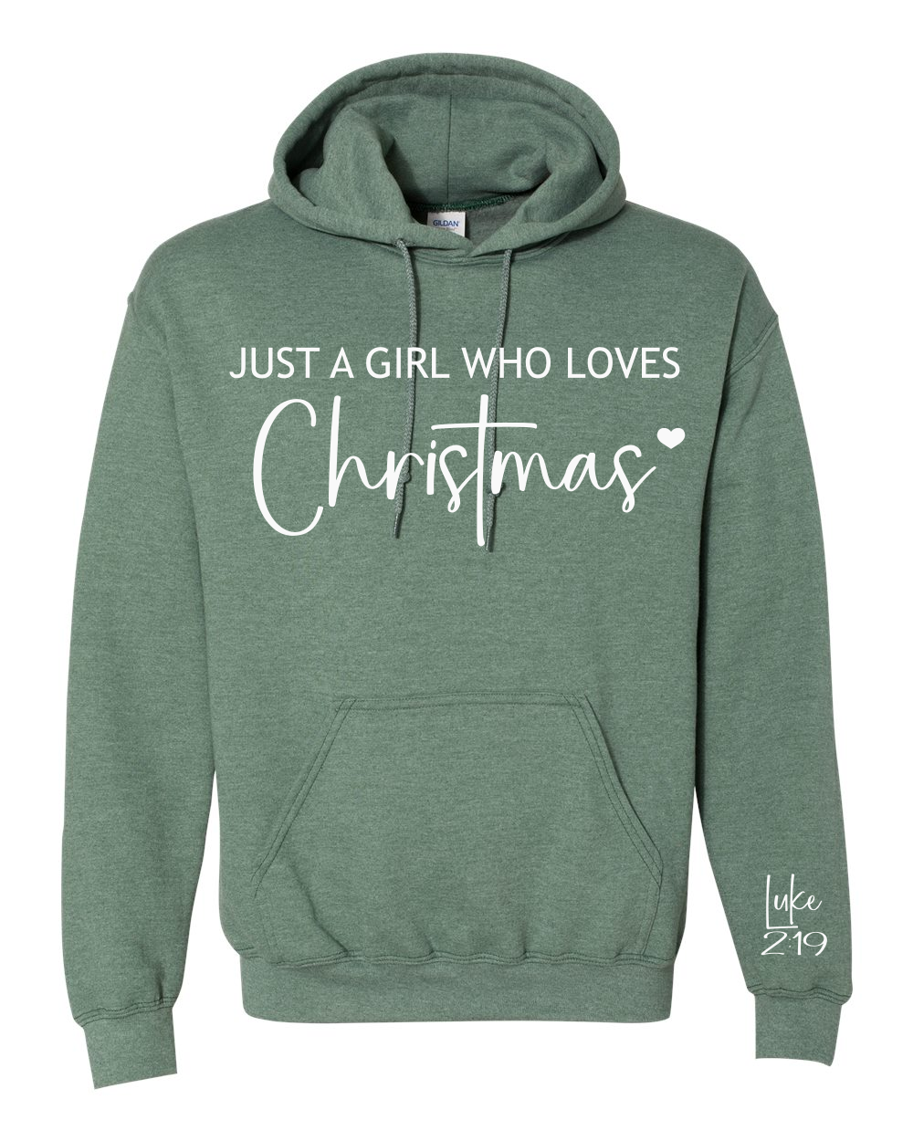 Love Christmas Hooded sweatshirt