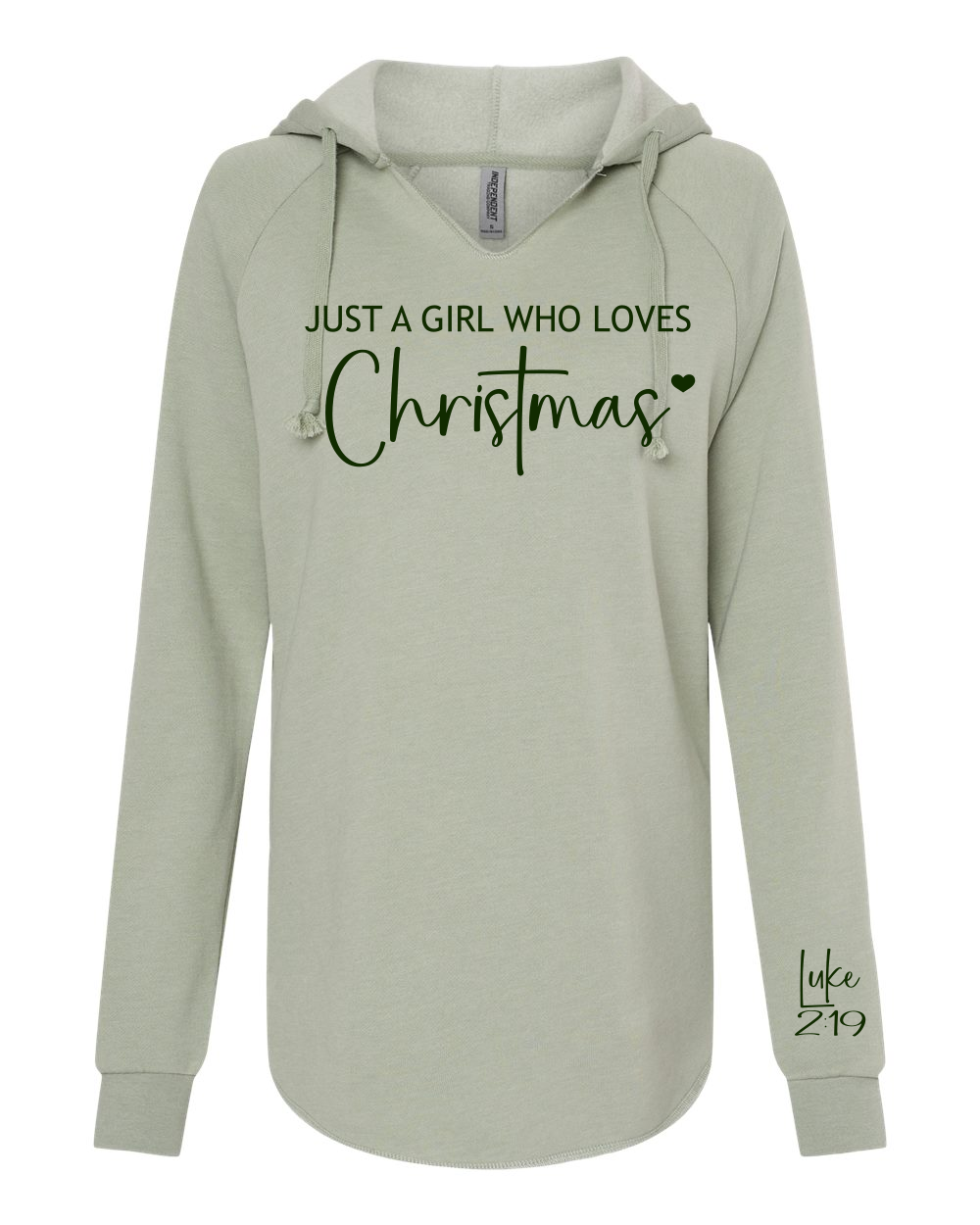 Love Christmas Hooded sweatshirt