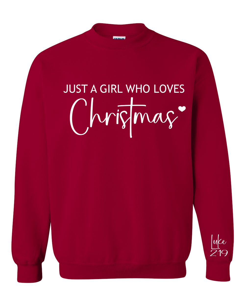 Love Christmas crewneck sweatshirt