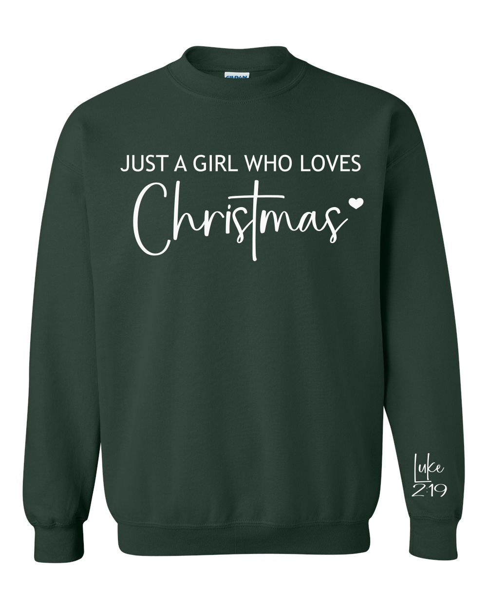 Love Christmas crewneck sweatshirt