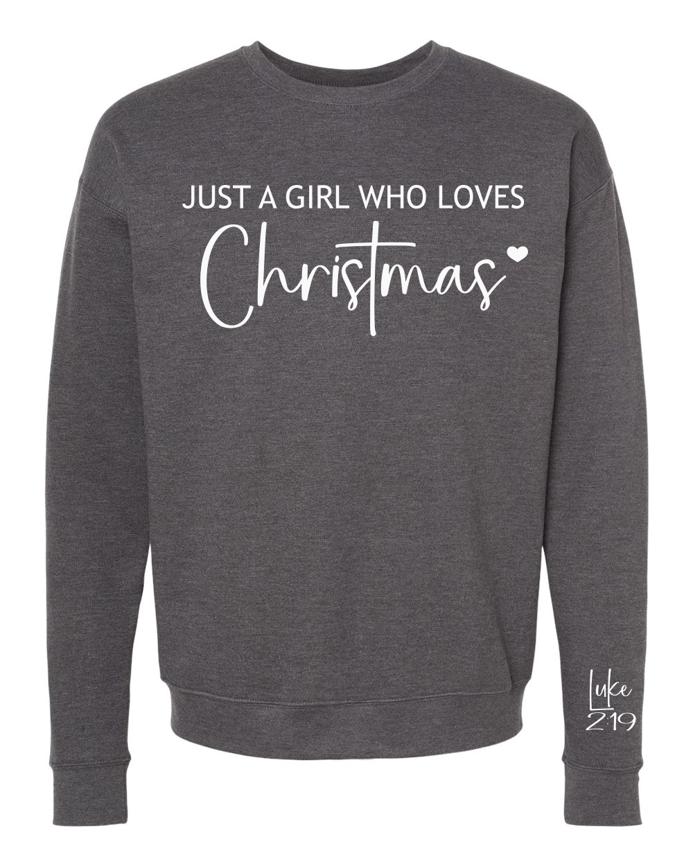 Love Christmas crewneck sweatshirt