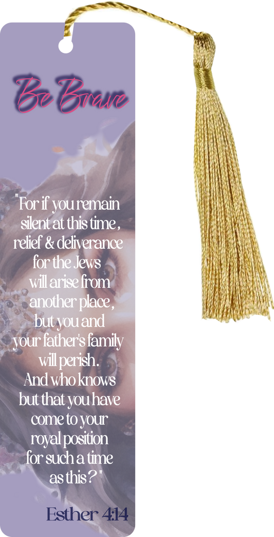 TDA Esther bookmark with scripture