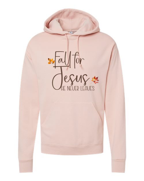 Fall for Jesus lightweight hooded sweatshirt