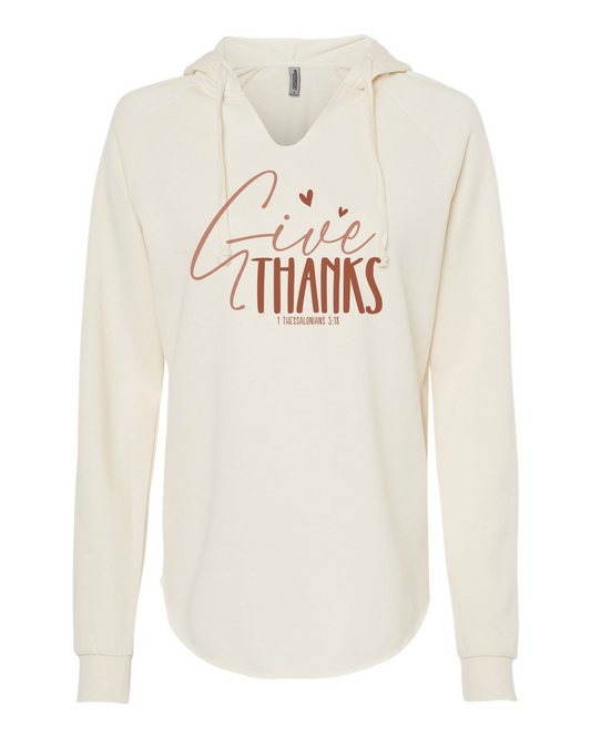 Give Thanks Hooded Sweatshirt