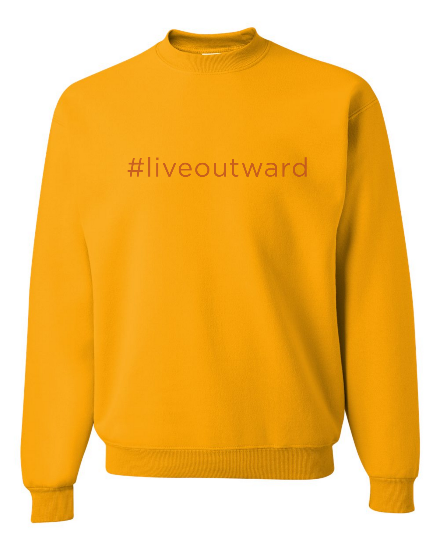 Live outward crewneck sweatshirt