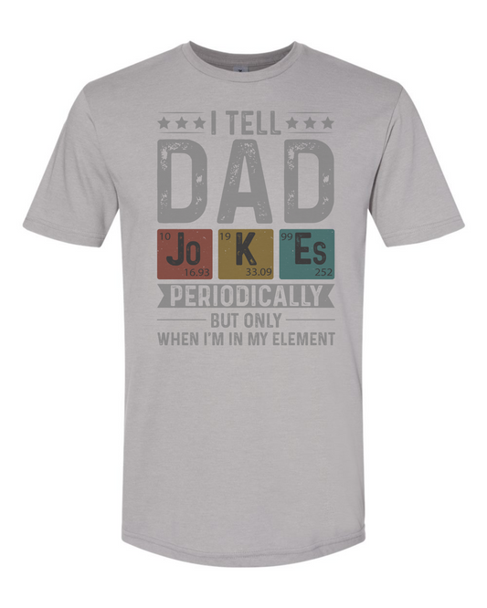 Periodic Dad Jokes T-Shirt