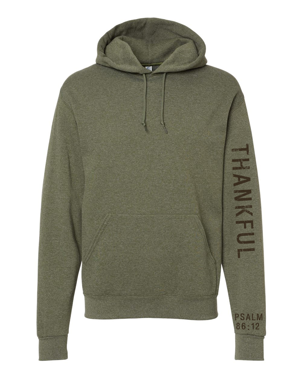 Thankful rustic hooded sweatshirt