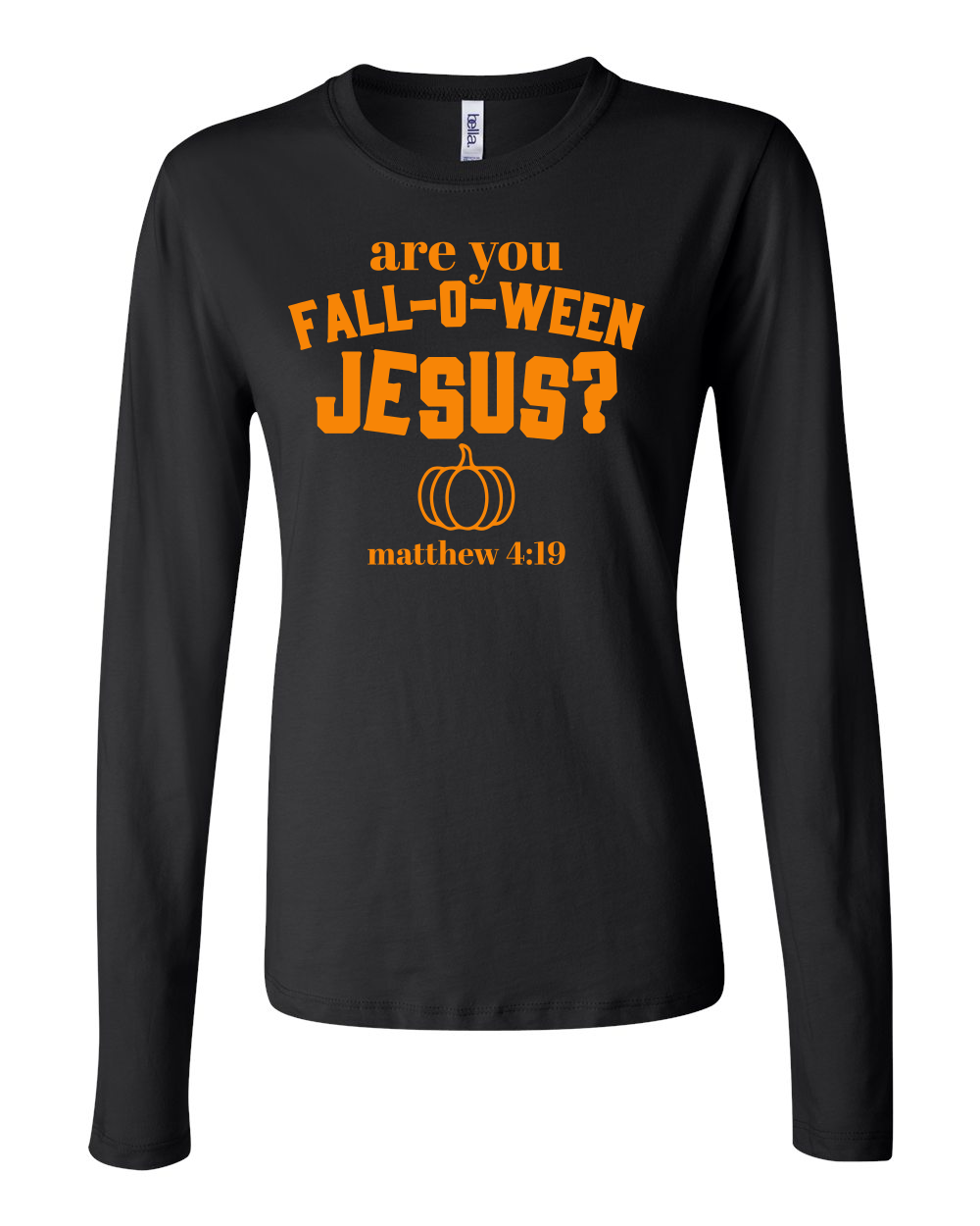 Fall-o-Ween Jesus Glow in the Dark Hooded Sweatshirt