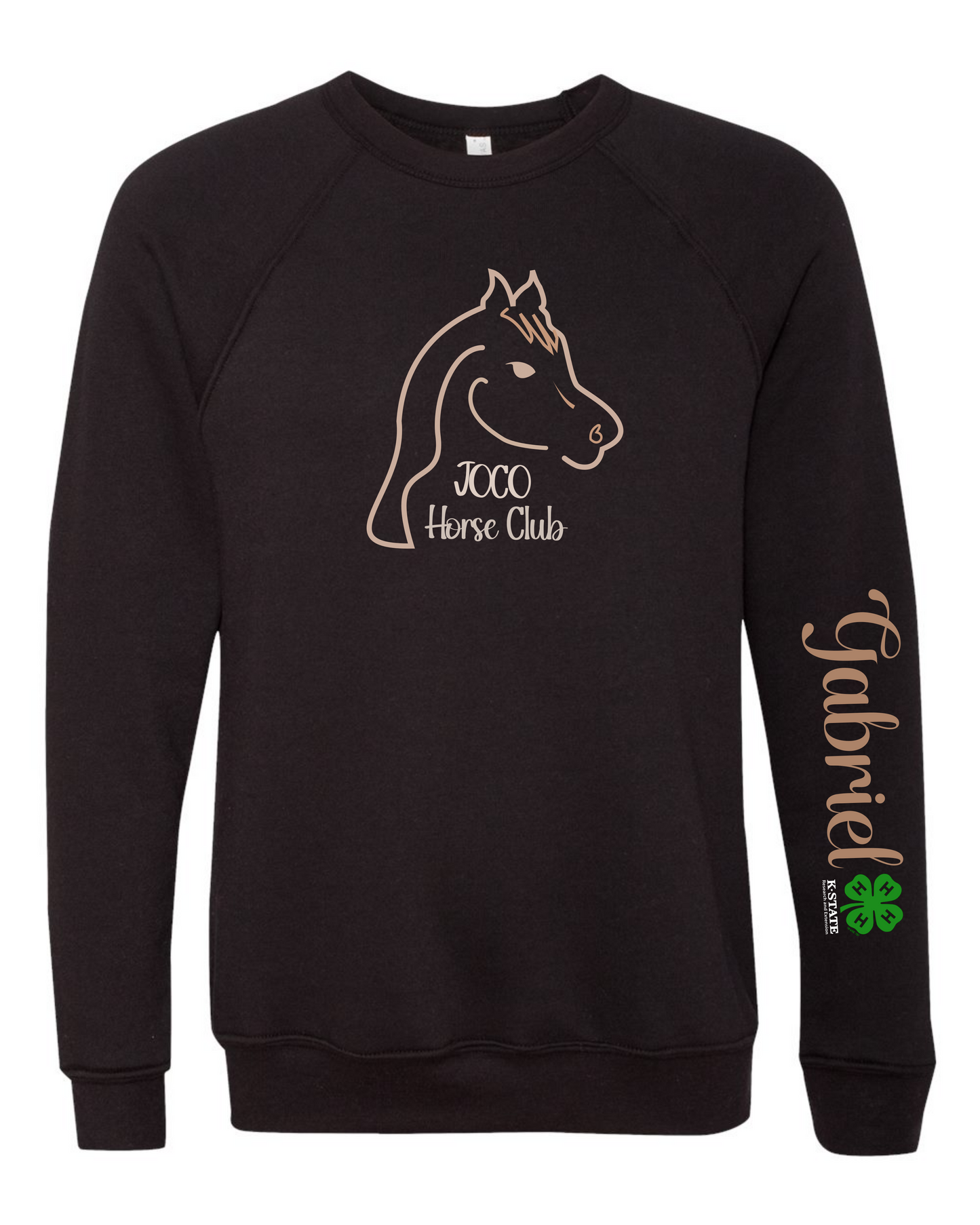 Horse Club crewneck sweatshirt (adult sizes)