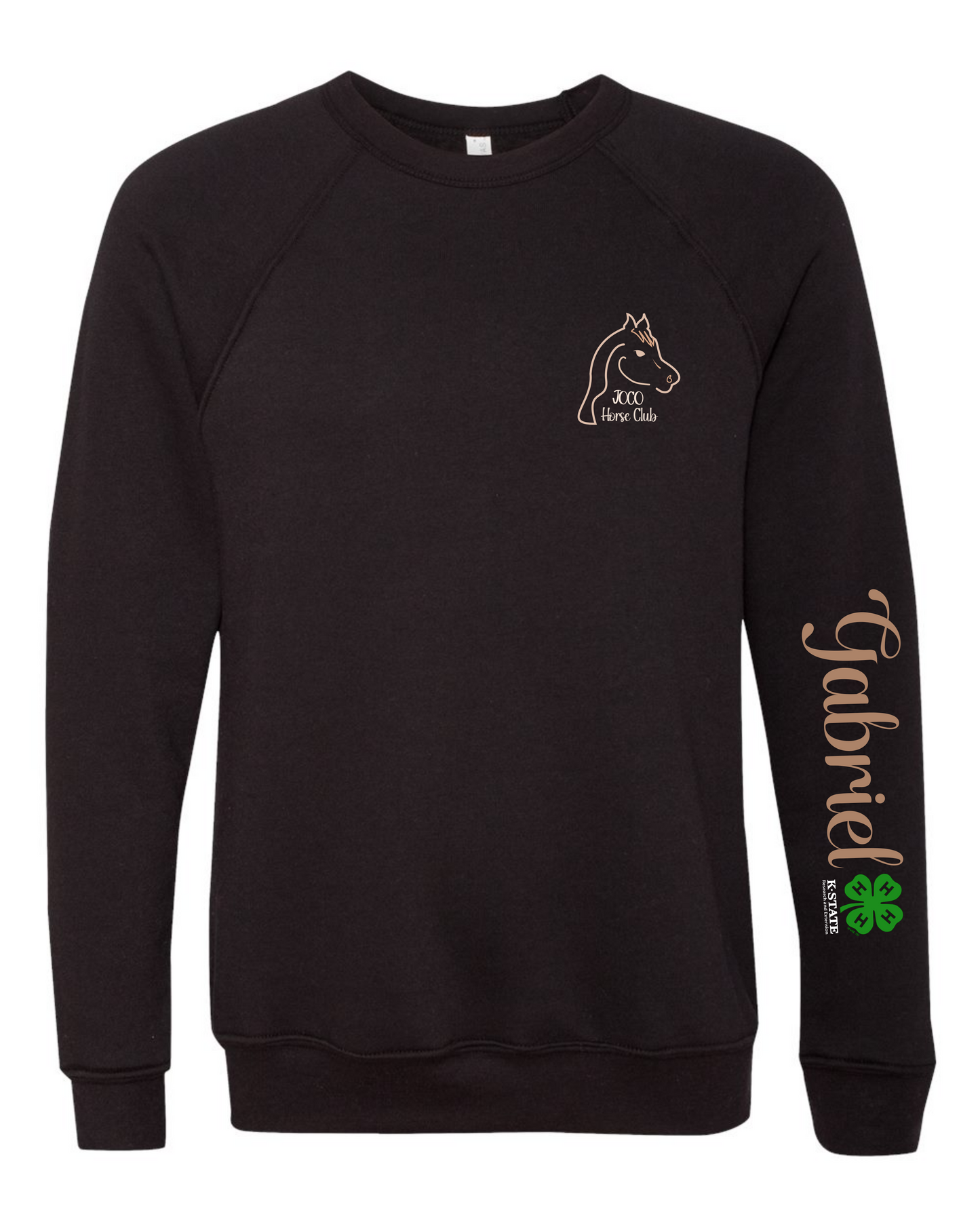 Horse Club crewneck sweatshirt (adult sizes)