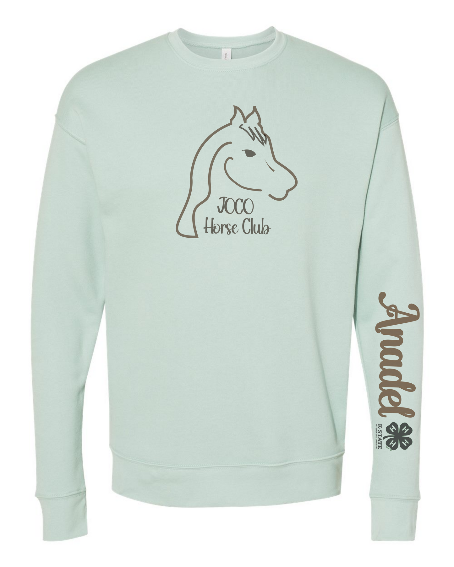 Horse Club crewneck sweatshirt (adult sizes)