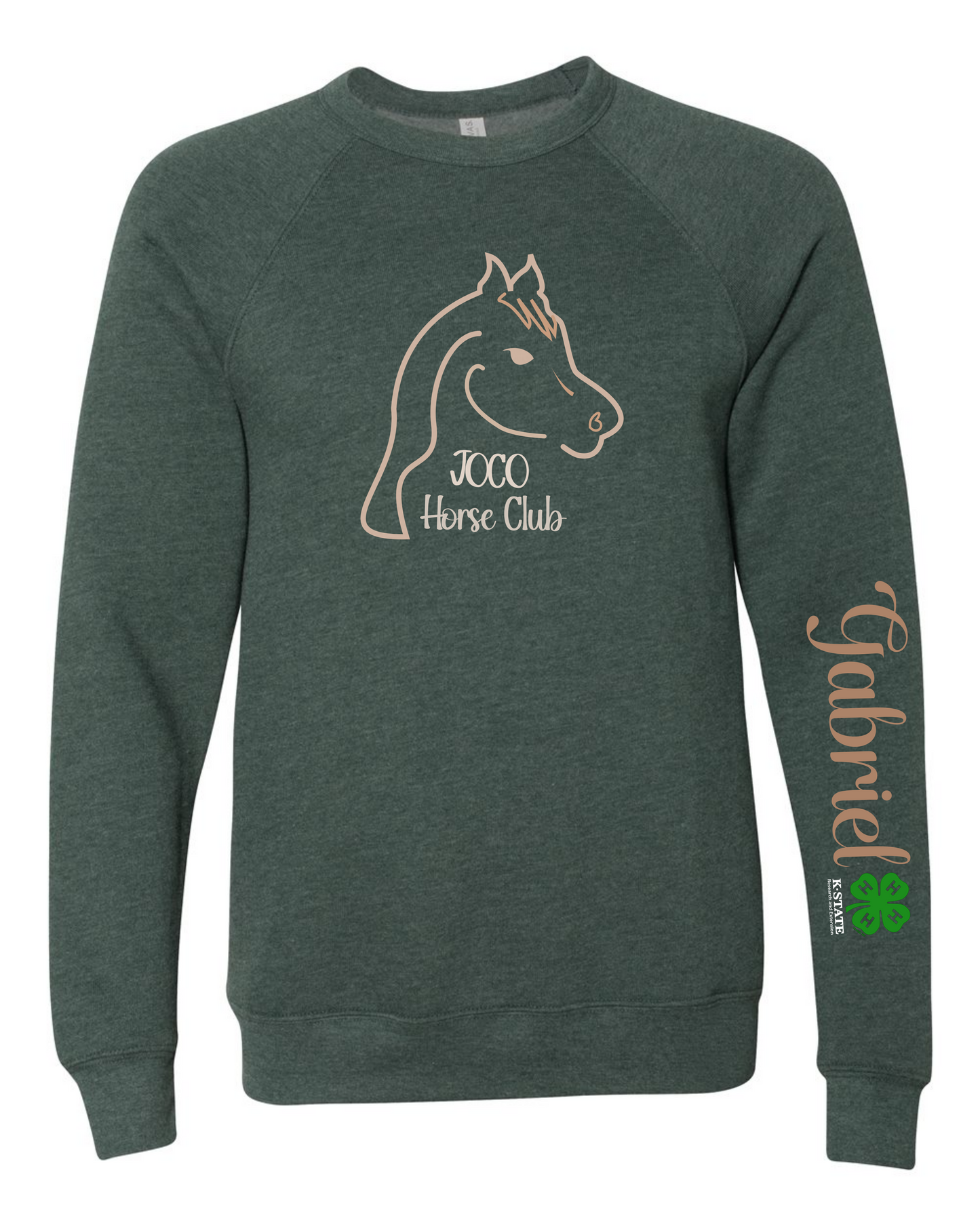 Horse Club crewneck sweatshirt (adult sizes)