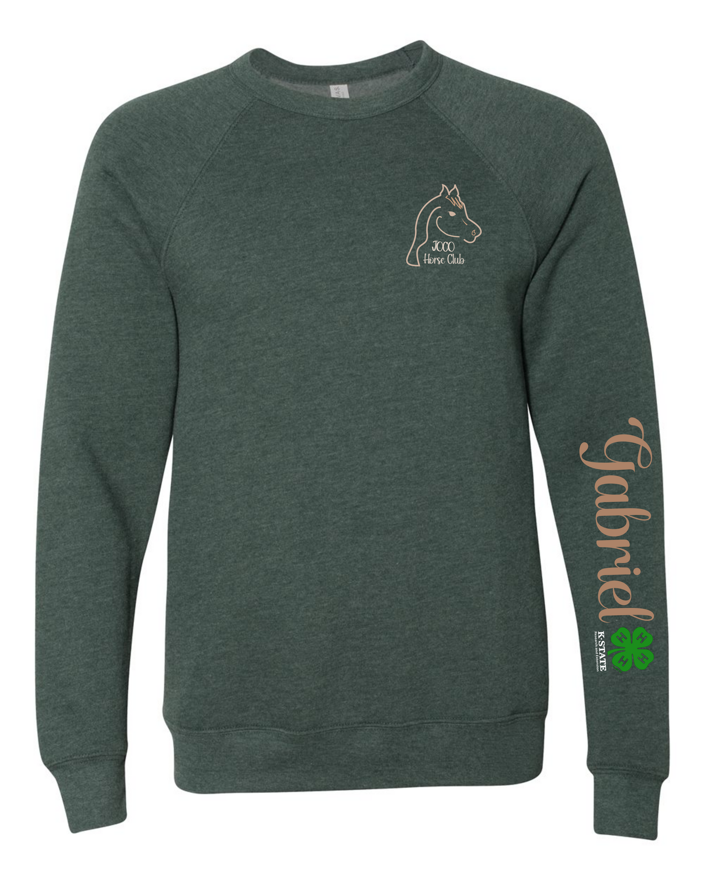 Horse Club crewneck sweatshirt (adult sizes)