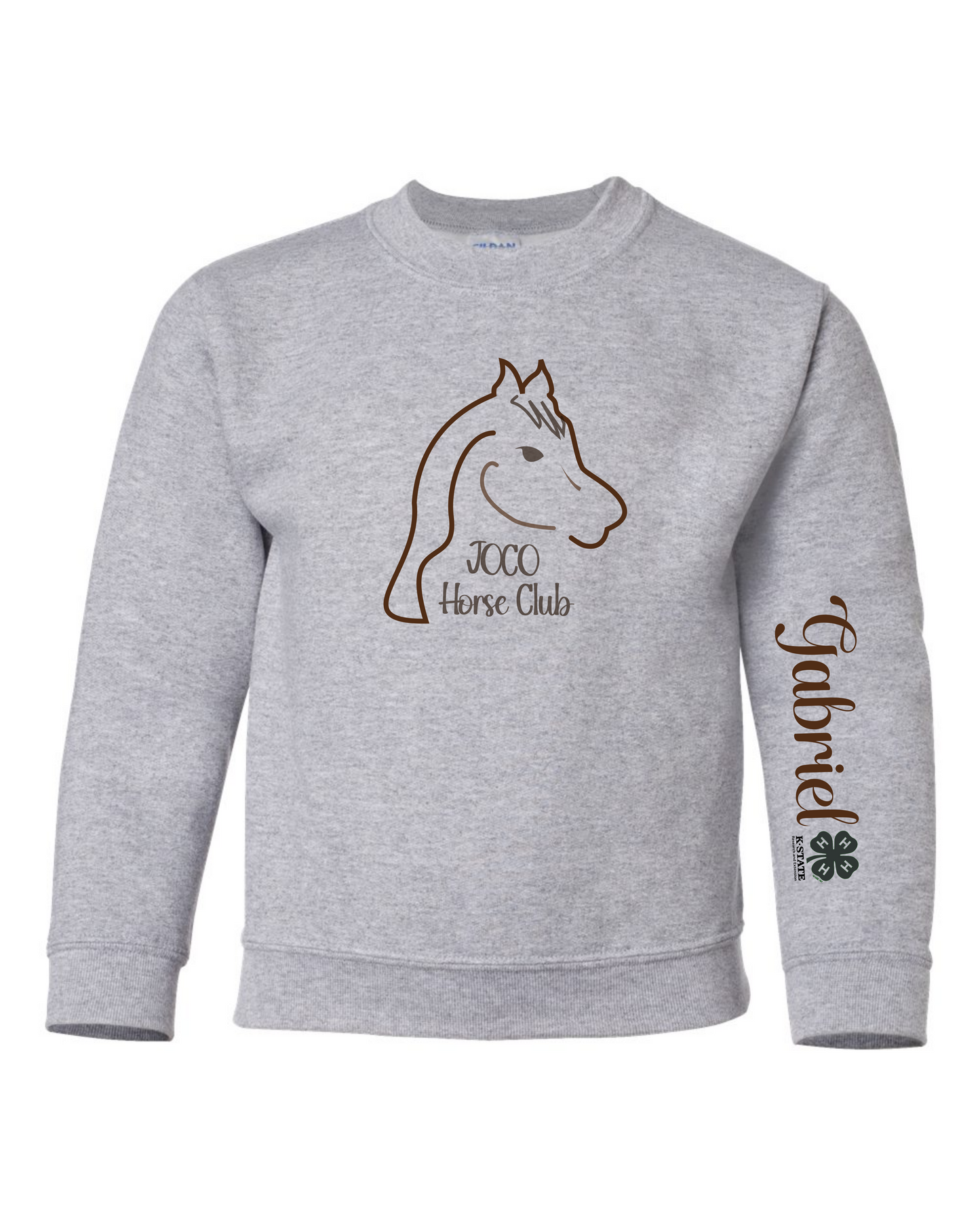 Horse Club Youth Crewneck Sweatshirt