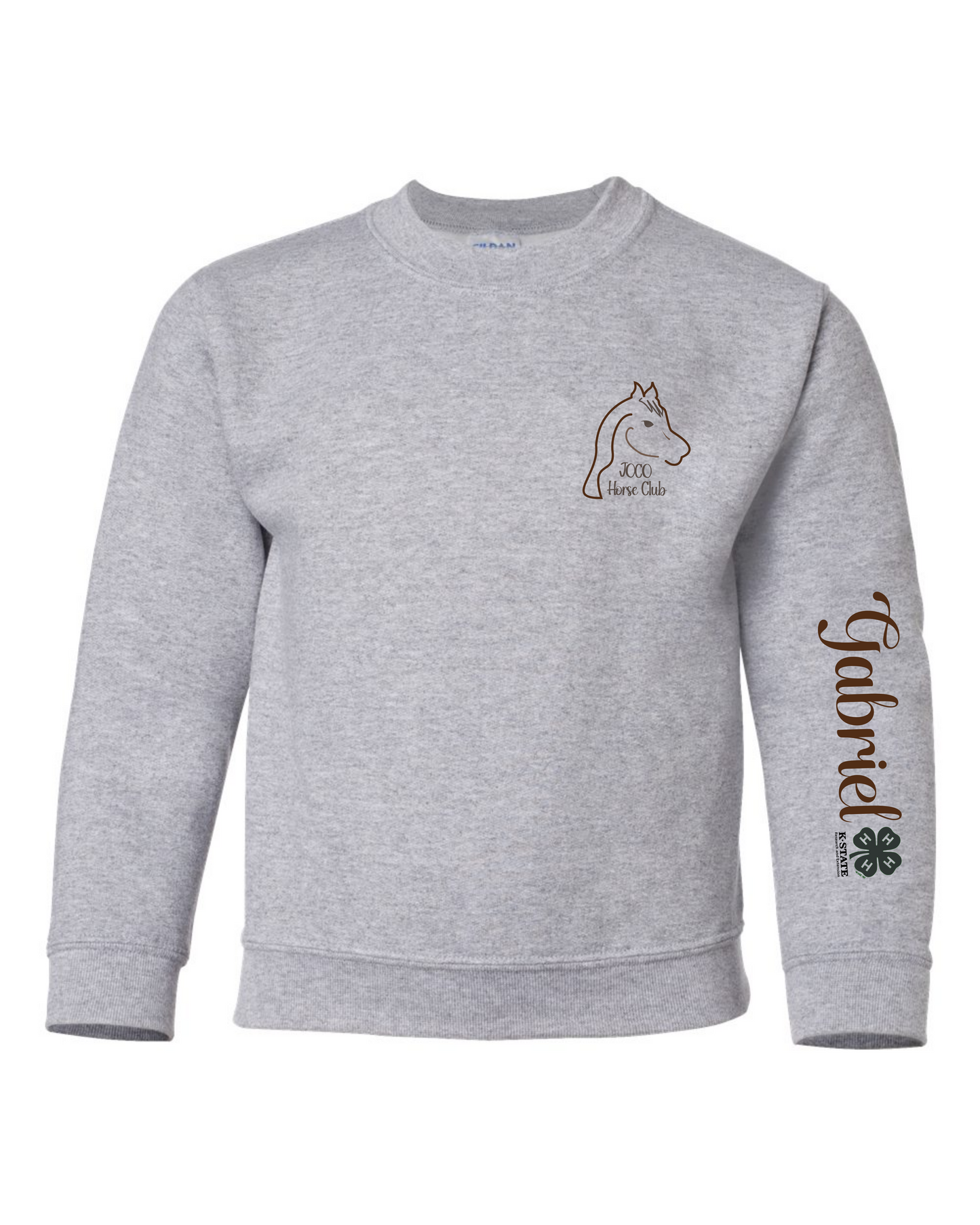 Horse Club Youth Crewneck Sweatshirt