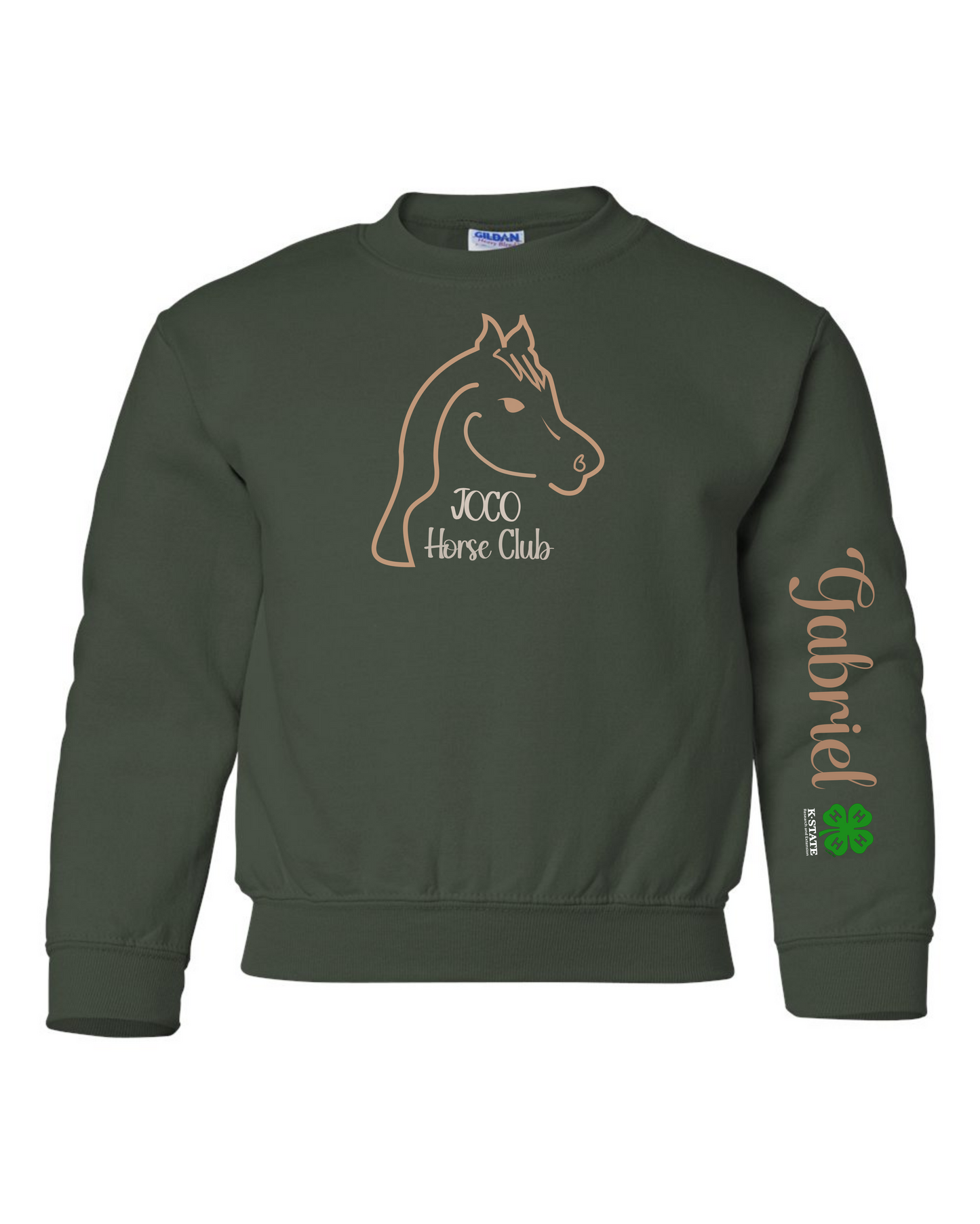 Horse Club Youth Crewneck Sweatshirt